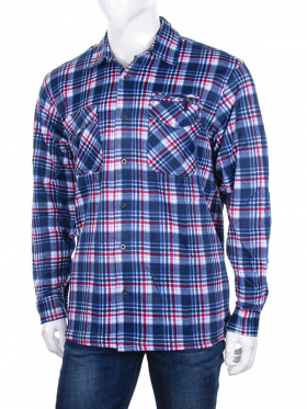 No Brand A1-3 blue (зима) рубашка мужские