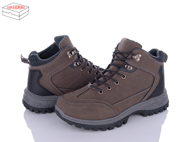 Bdds LL119 grey (деми) ботинки мужские