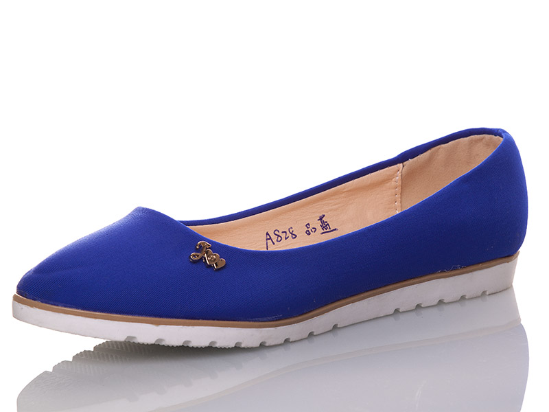 Башили A828 blue (деми) туфли женские