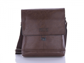 Pilusi SU7 brown (деми) сумка мужские