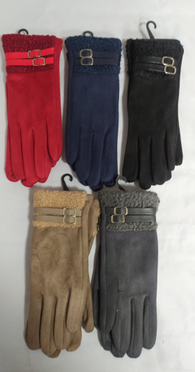 No Brand 18 mix (зима) перчатки женские