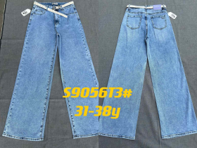 No Brand S9056T3 l.blue (деми) джинсы женские