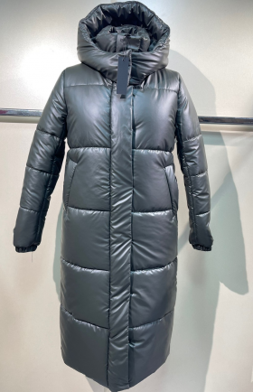 No Brand 270 grey (зима) пальто женские