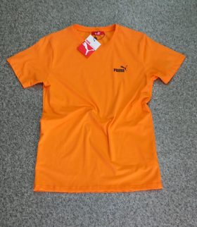 No Brand 588 orange (лето) футболка мужские