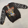 No Brand 13625-1 d.grey (деми) свитер детские