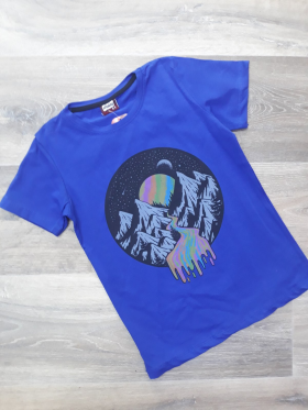 No Brand 8365 blue (лето) футболка детские