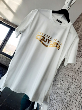 No Brand 103 white (лето) футболка мужские