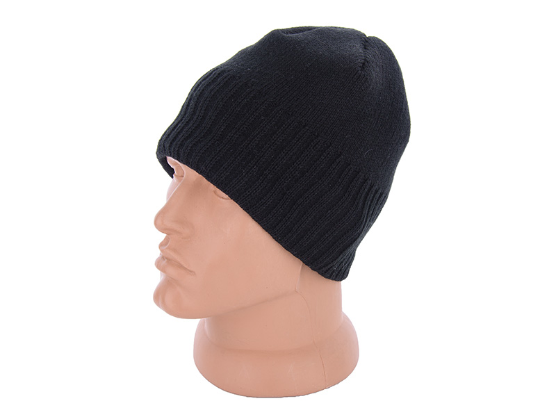 No Brand AS02-1 black (зима) шапка мужские