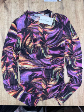 No Brand 1469 purple (деми) свитер женские