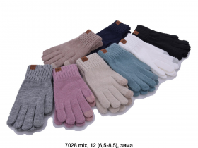No Brand 7028 mix (зима) перчатки женские