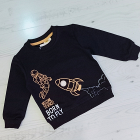 No Brand 17161 black (деми) свитер детские