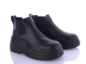 Violeta 197-69 black (деми) ботинки женские