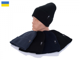 No Brand GAL152 mix флис (зима) шапка мужские