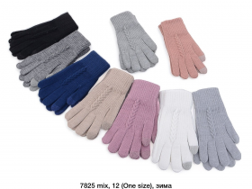 No Brand 7825 mix (зима) перчатки женские