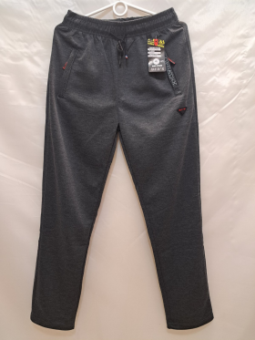 No Brand 7101 grey (деми) штаны спорт мужские