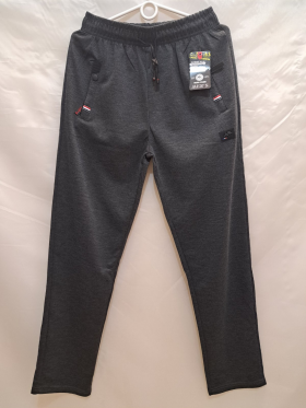 No Brand 7102 grey (деми) штаны спорт мужские