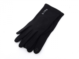 Angela 1-02 black (зима) перчатки женские