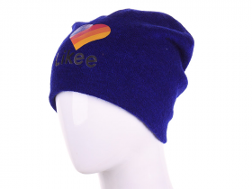 No Brand H130 blue (деми) шапка женские