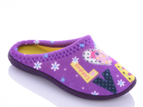 Gezer S57 purple (деми) тапочки детские