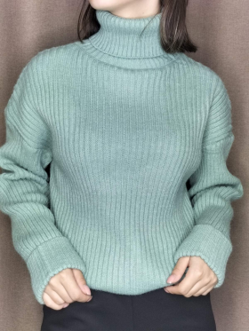 No Brand 1112 mint (зима) свитер женские