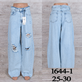 No Brand 1644-1 (лето) джинсы женские