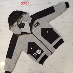No Brand 2292 grey (деми) куртка детские