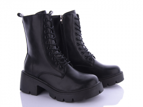 Violeta 197-30 black (деми) ботинки женские