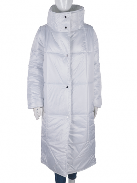 No Brand 1744 white (деми) пальто женские