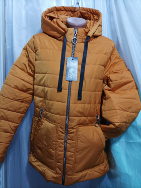 No Brand K004 orange батал (деми) куртка женские