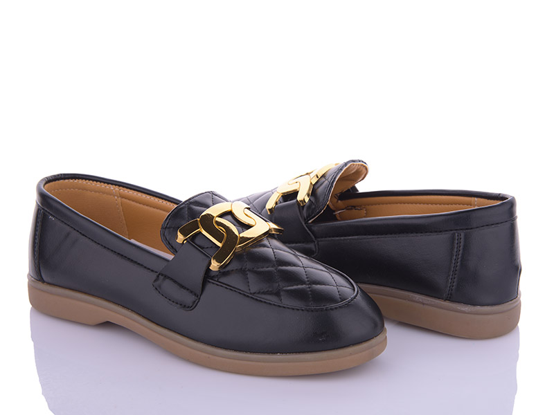 Violeta 197-112 black K (деми) туфли женские