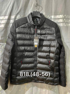 No Brand 818 black (деми) куртка мужские