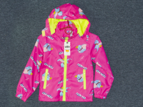 No Brand Cyr22 pink (деми) куртка детские