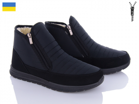 Lvovbaza Progress 4236 чорний (зима) ботинки мужские