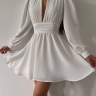 No Brand 432 white (деми) платье женские