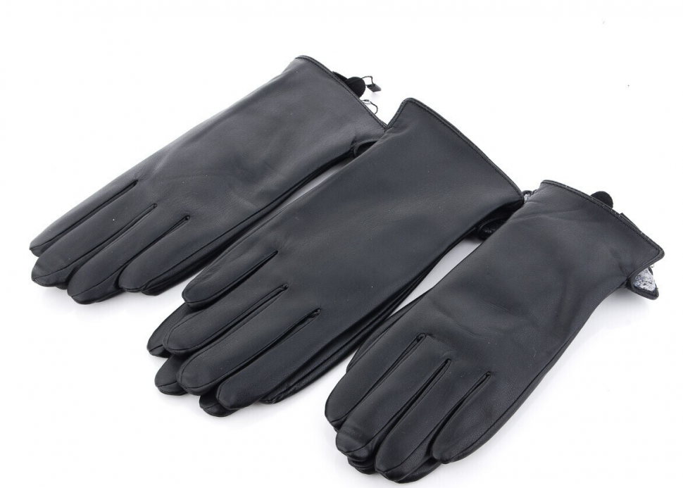 No Brand 240 black (зима) перчатки женские