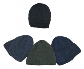 No Brand 762 mix (зима) шапка мужские