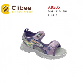 Clibee Apa-AB285 purple (лето) босоножки детские