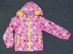 No Brand Cyr24 pink (деми) куртка детские
