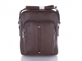 No Brand 116-9 brown (деми) сумка мужские