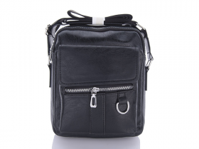 No Brand 117-25 black (деми) сумка мужские