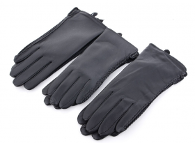 No Brand 242 black (зима) перчатки женские