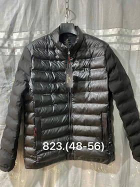 No Brand 823 black (деми) куртка мужские