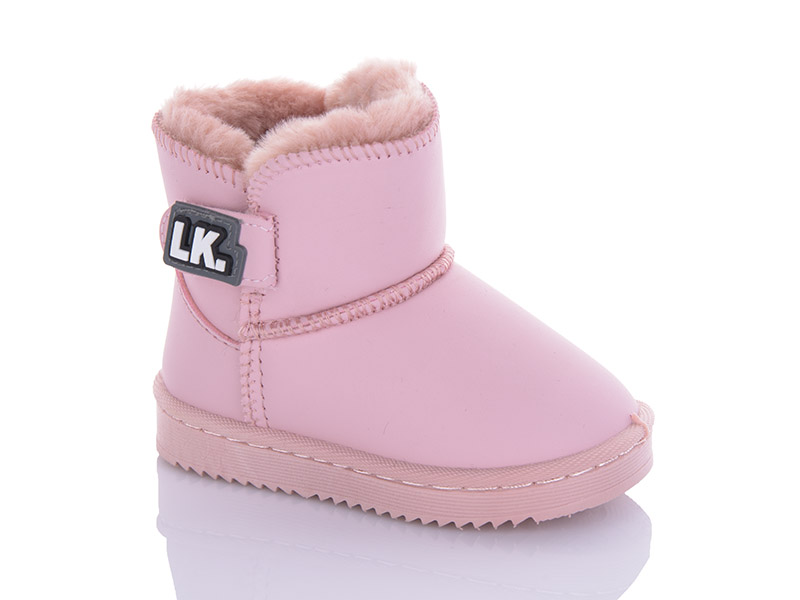 No Brand A23-1 pink (зима) угги детские