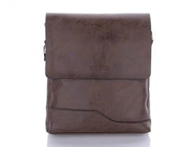 No Brand 1443-2 brown (деми) сумка мужские