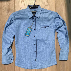Varetti S1629 blue (лето) рубашка детские