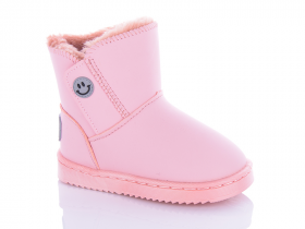 No Brand B304 pink (зима) угги детские
