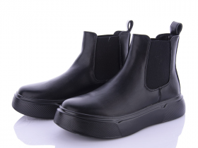 Violeta M6063-1 black (деми) ботинки женские