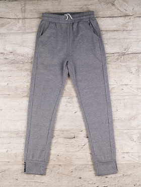 No Brand 1811 l.grey (деми) штаны спорт женские