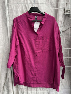 No Brand 2561 crimson (деми) рубашка женские