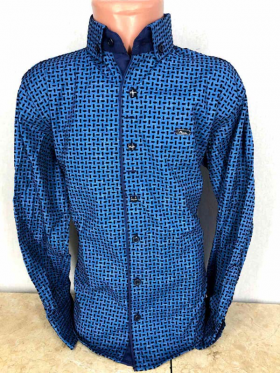 Paul Semih РД0402-2 синий с син вст (деми) рубашка детские
